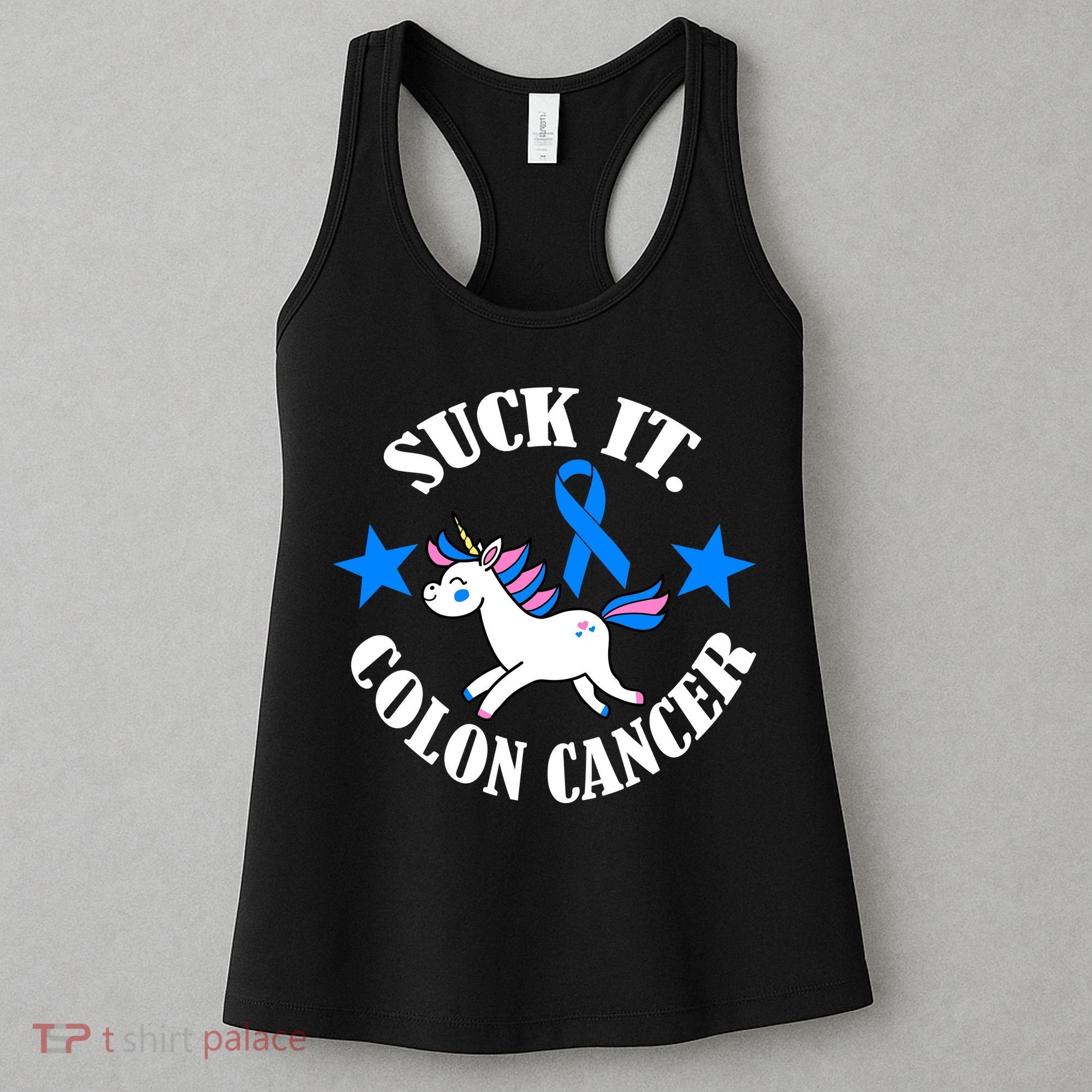 Suck It Colon Cancer Women's Tank Top