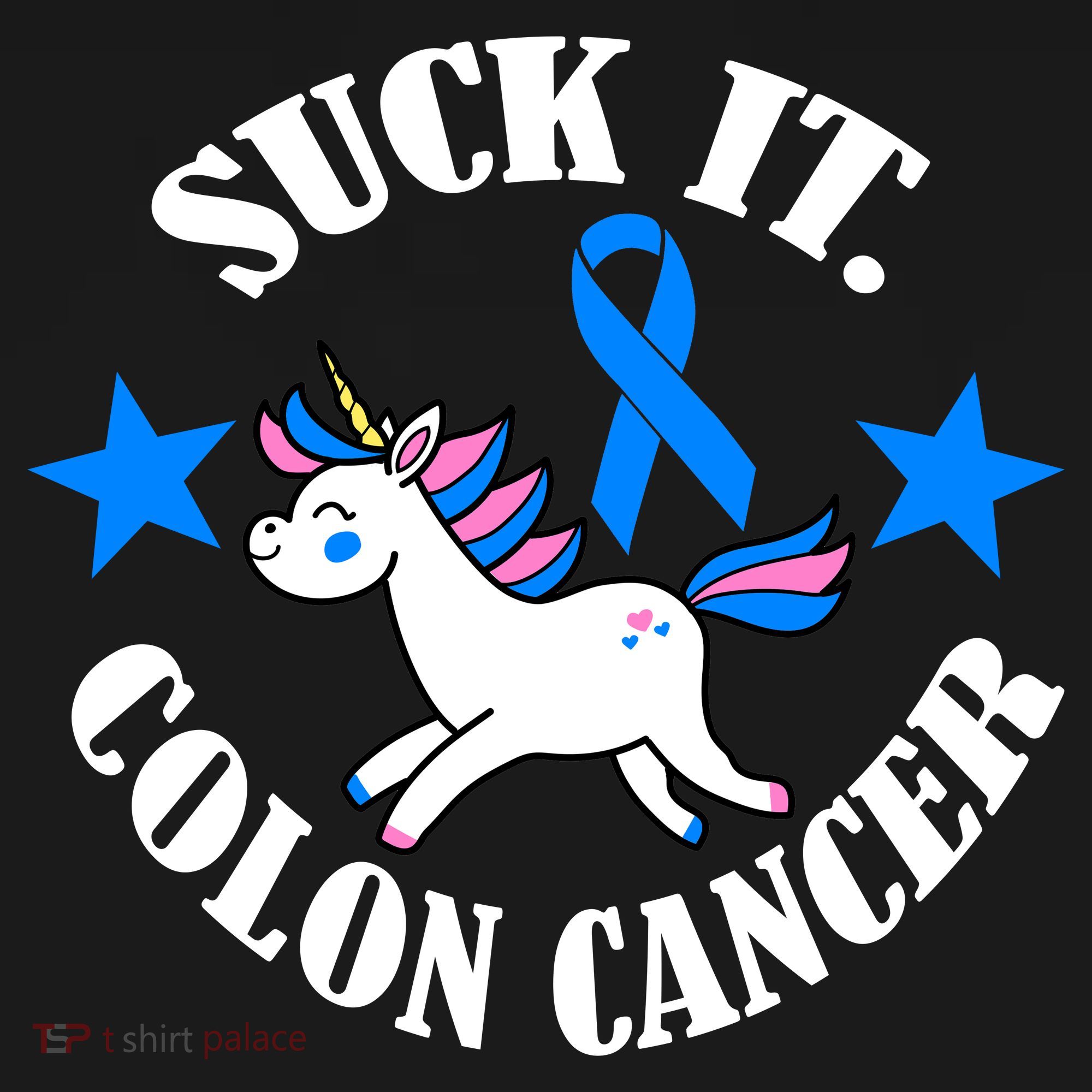 Suck It Colon Cancer PosiCharge Competitor Tank