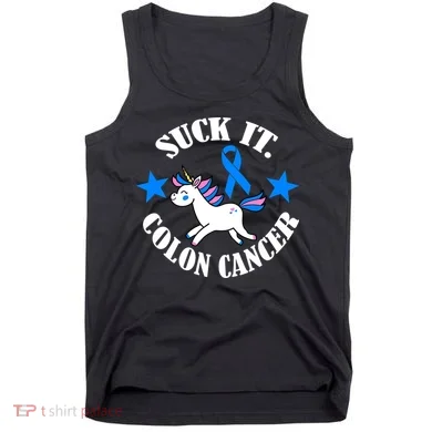 Suck It Colon Cancer Tank Top