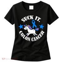 Suck It Colon Cancer Women's T-Shirt thumb 0