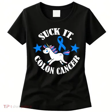 Suck It Colon Cancer Women's T-Shirt
