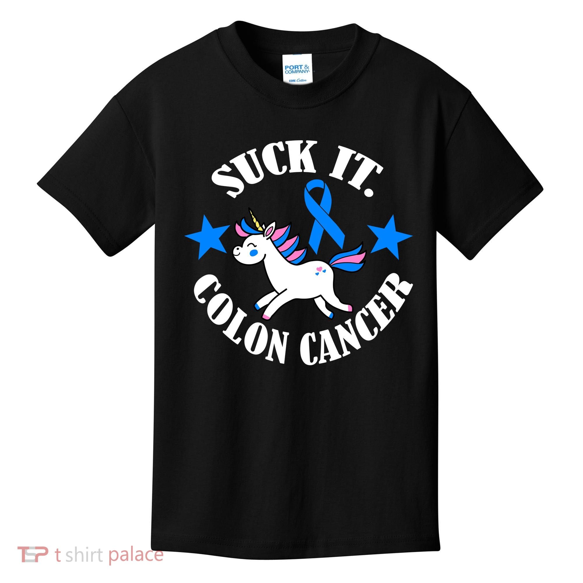 Suck It Colon Cancer Kids T-Shirt
