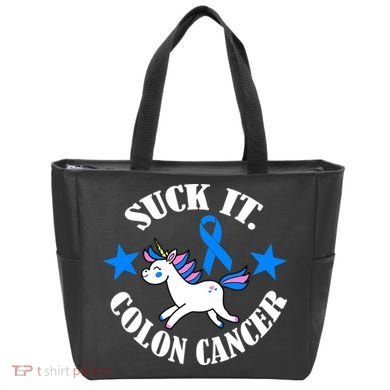 Suck It Colon Cancer Tote Bag