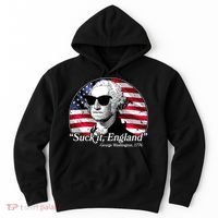 Suck It England George Washington 1776 Hoodie thumb 0