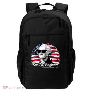 Suck It England George Washington 1776 Backpack