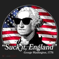 Suck It England George Washington 1776 Beanie thumb 2