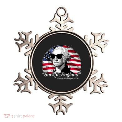 Suck It England George Washington 1776 Ornament