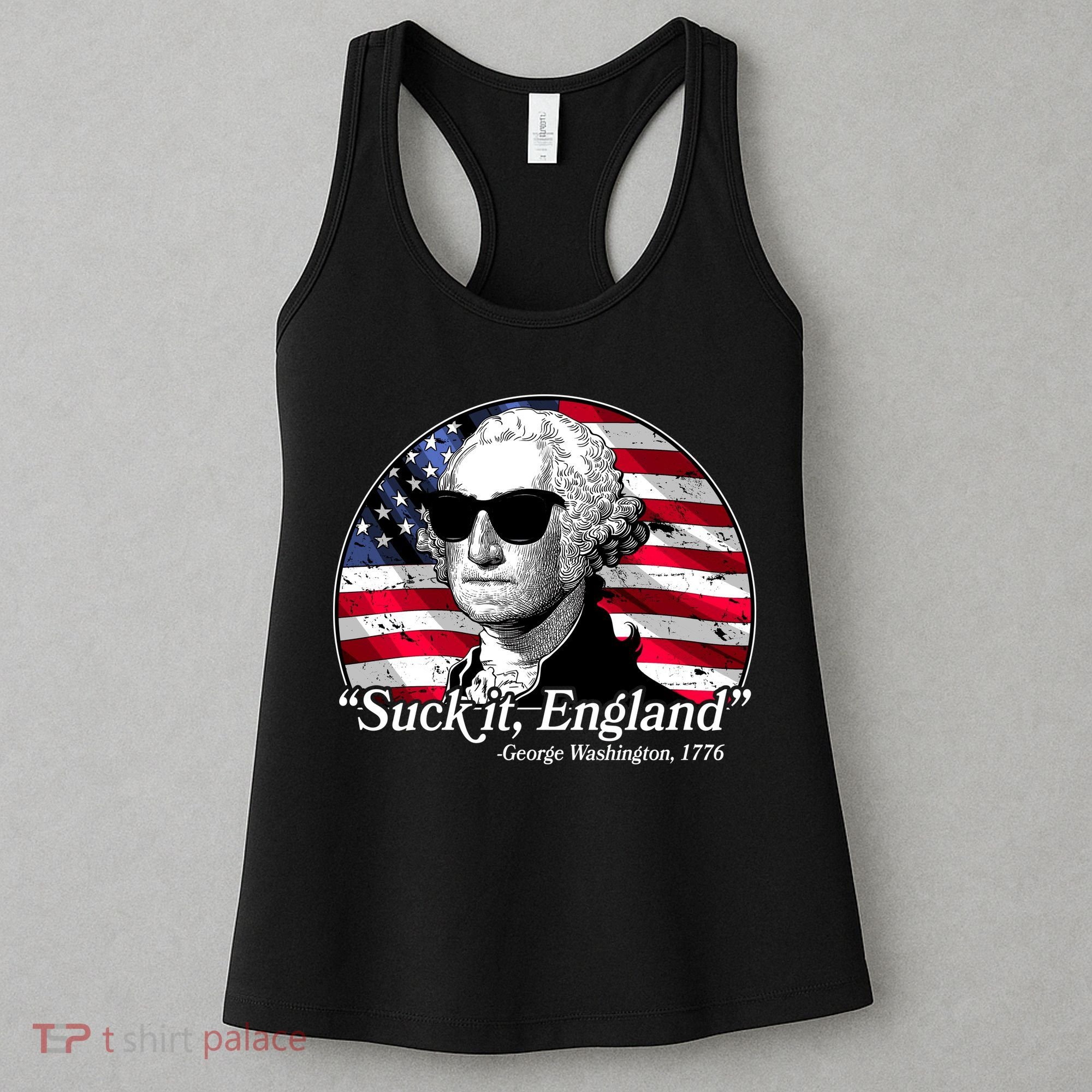 Suck It England George Washington 1776 Women's Tank Top