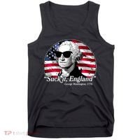 Suck It England George Washington 1776 Tank Top thumb 0