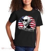 Suck It England George Washington 1776 Kids T-Shirt thumb 2