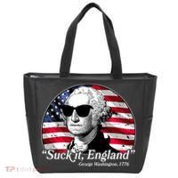 Suck It England George Washington 1776 Tote Bag thumb 0