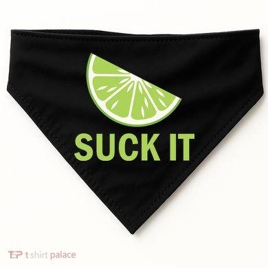Suck It Funny Tequila Shot USA-Made Doggie Bandana