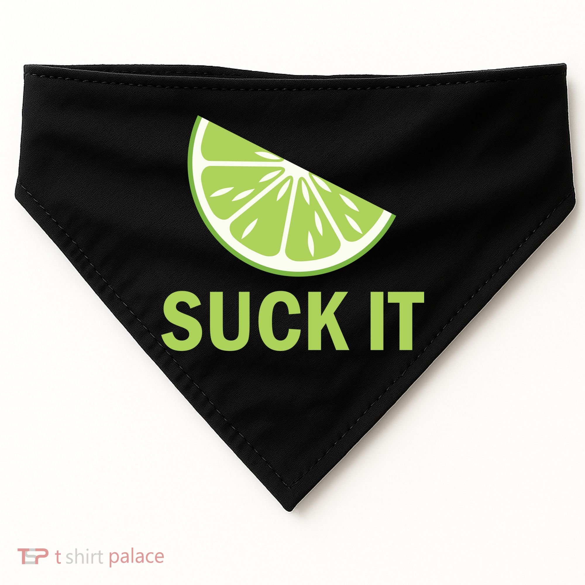 Suck It Funny Tequila Shot USA-Made Doggie Bandana