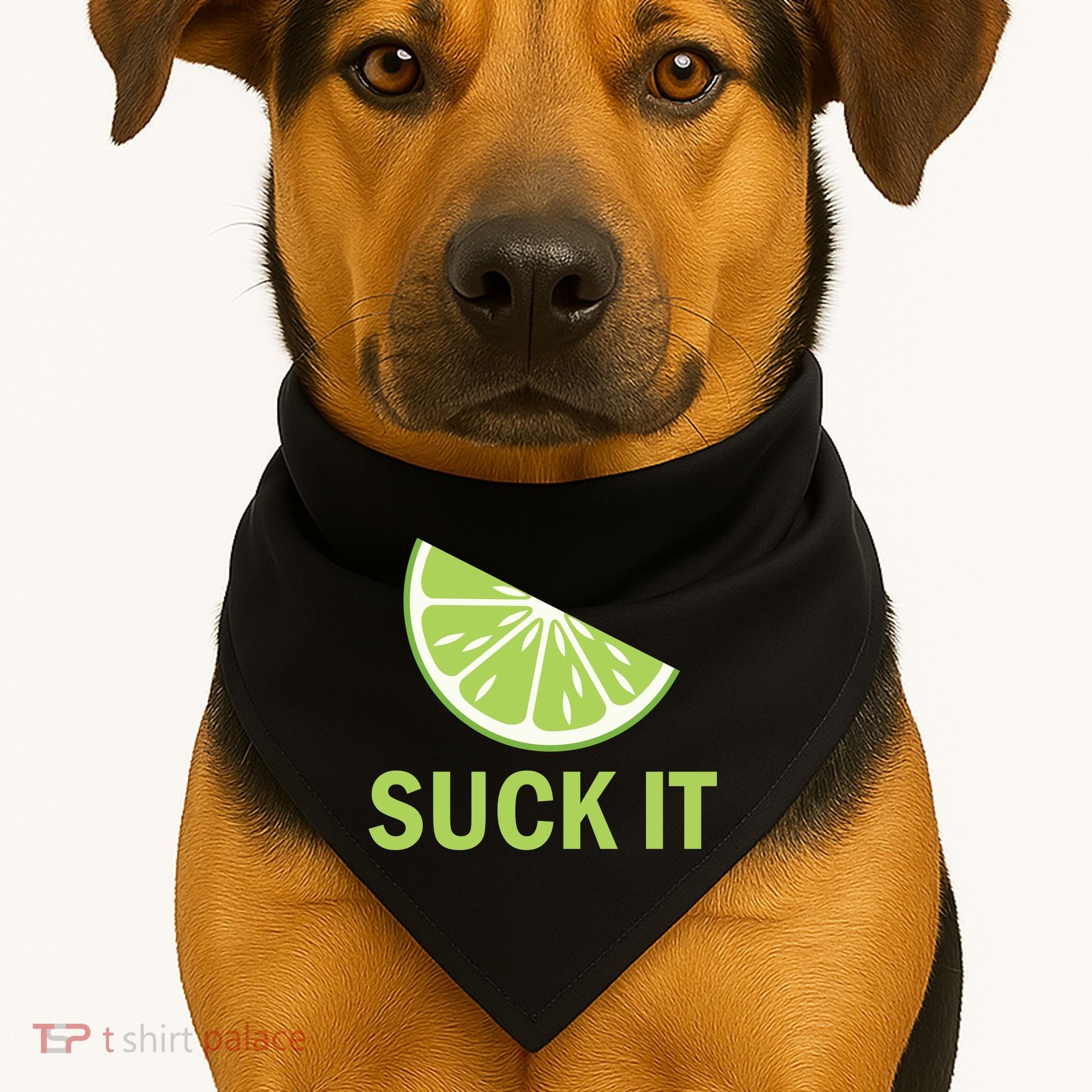Suck It Funny Tequila Shot USA-Made Doggie Bandana