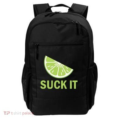 Suck It Funny Tequila Shot Backpack