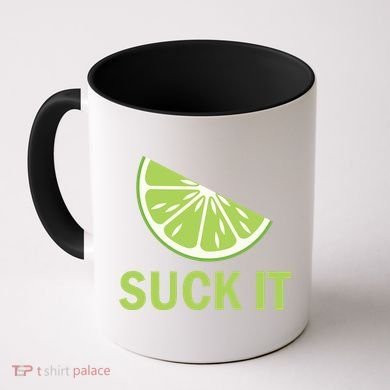 Suck It Funny Tequila Shot Coffee Mug