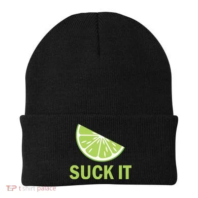 Suck It Funny Tequila Shot Beanie
