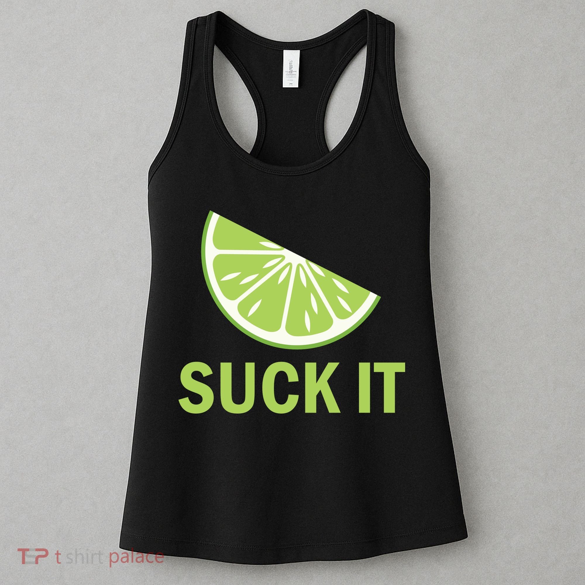 Suck It Funny Tequila Shot Women's Tank Top