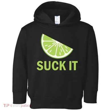 Suck It Funny Tequila Shot Toddler Hoodie