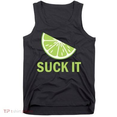 Suck It Funny Tequila Shot Tank Top