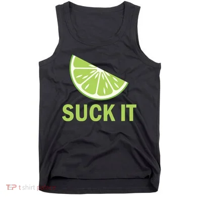 Suck It Funny Tequila Shot Tank Top