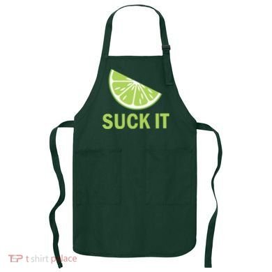 Suck It Funny Tequila Shot Apron