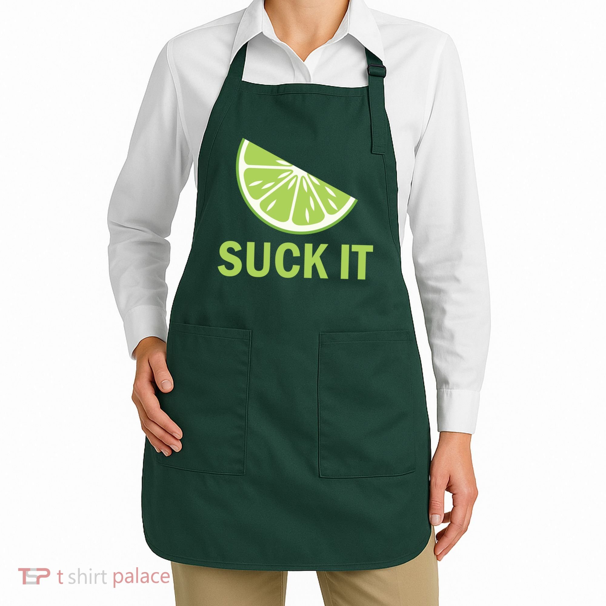 Suck It Funny Tequila Shot Apron