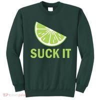 Suck It Funny Tequila Shot Sweatshirt thumb 0