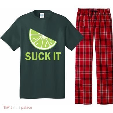 Suck It Funny Tequila Shot Pajama Set