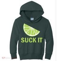 Suck It Funny Tequila Shot Kids Hoodie thumb 0