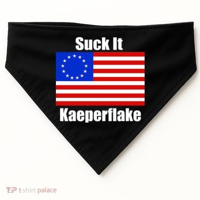 Suck It Kaeperflake Betsy Ross Flag USA-Made Doggie Bandana