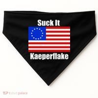 Suck It Kaeperflake Betsy Ross Flag USA-Made Doggie Bandana thumb 0
