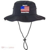 Suck It Kaeperflake Betsy Ross Flag Bucket Hat thumb 0