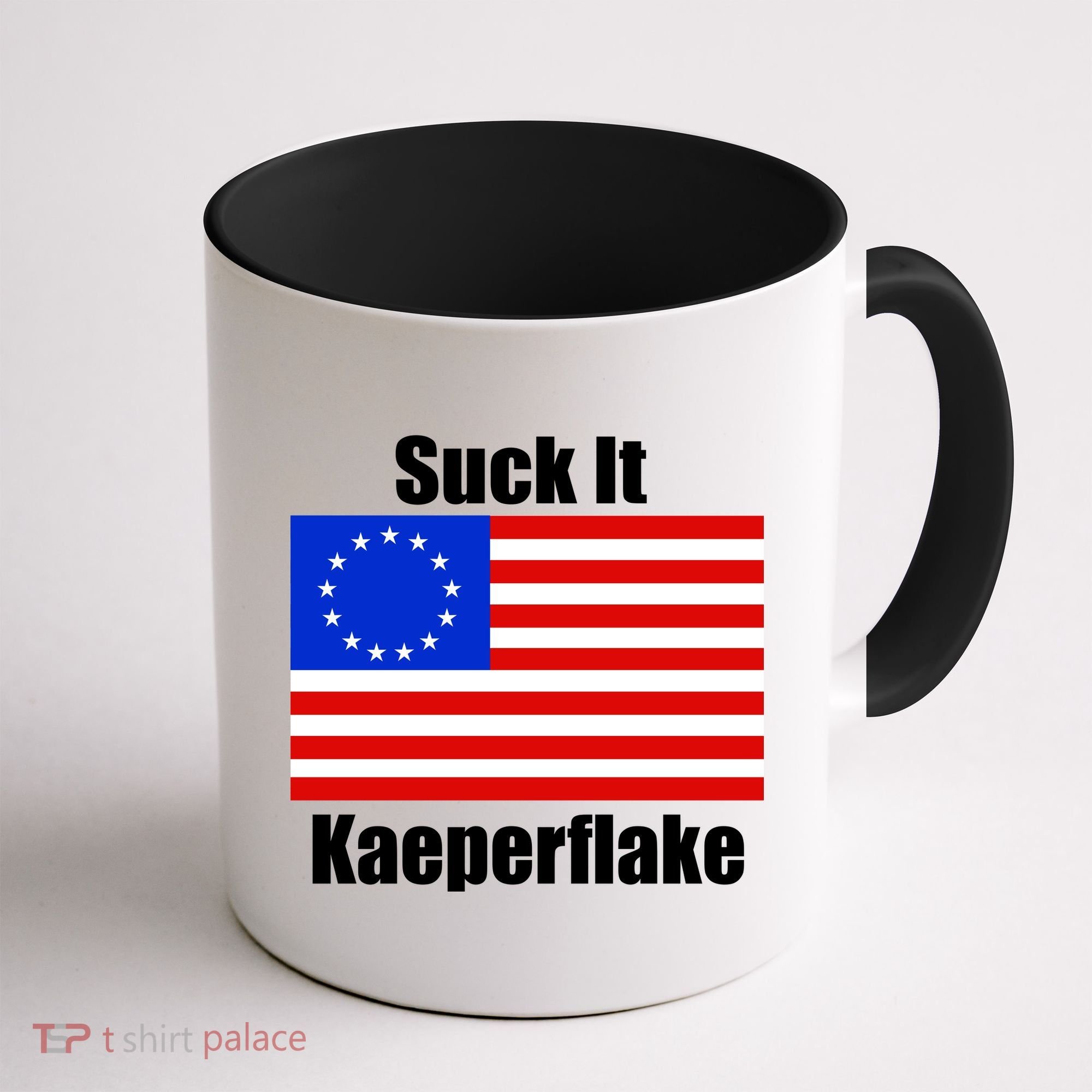 Suck It Kaeperflake Betsy Ross Flag Coffee Mug