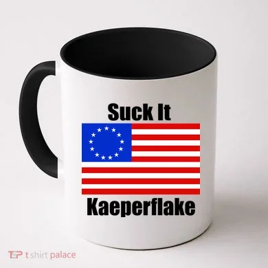 Suck It Kaeperflake Betsy Ross Flag Coffee Mug