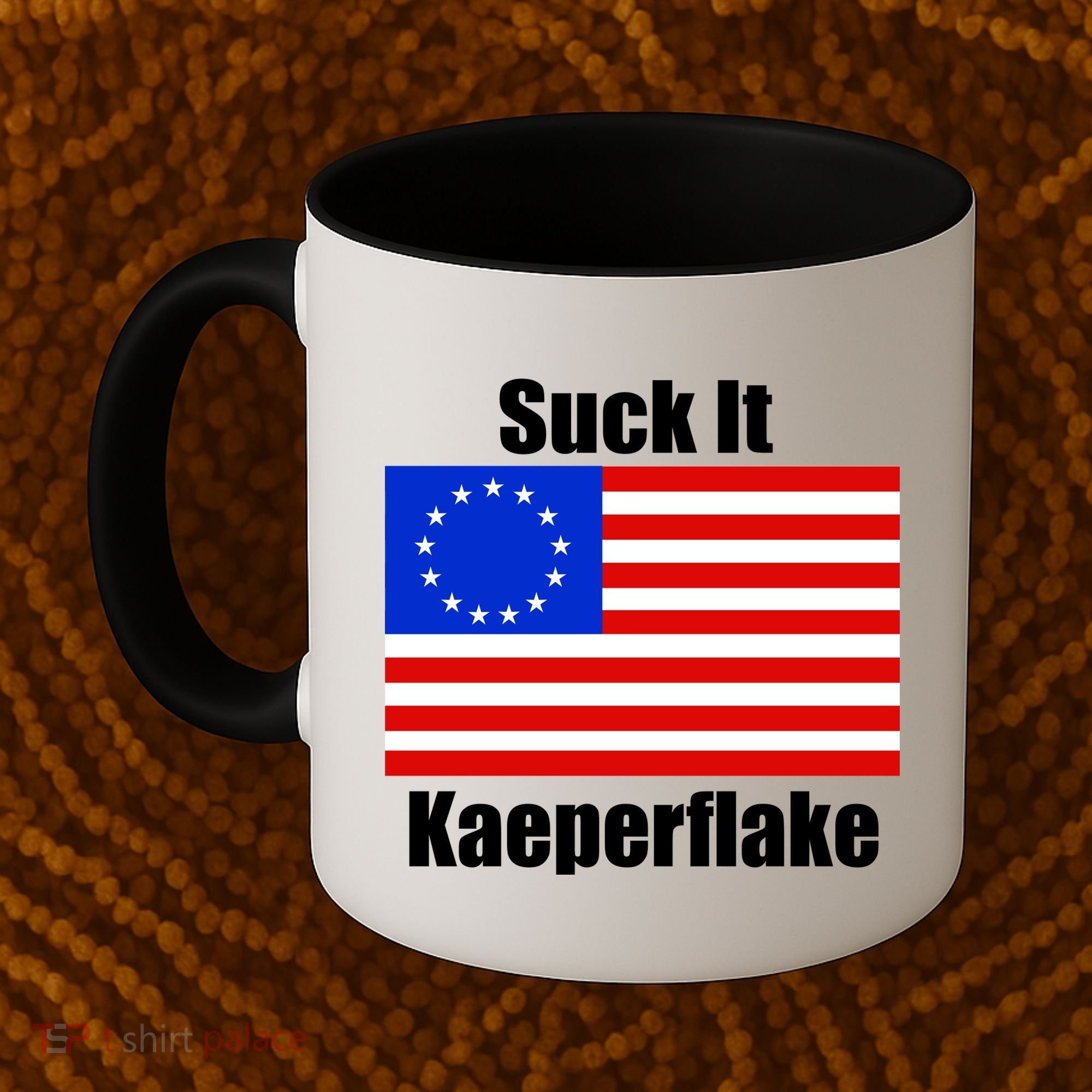 Suck It Kaeperflake Betsy Ross Flag Coffee Mug
