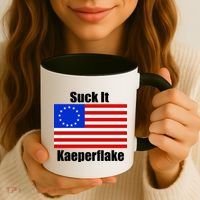 Suck It Kaeperflake Betsy Ross Flag Coffee Mug thumb 3