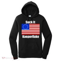 Suck It Kaeperflake Betsy Ross Flag Women's Hoodie thumb 0