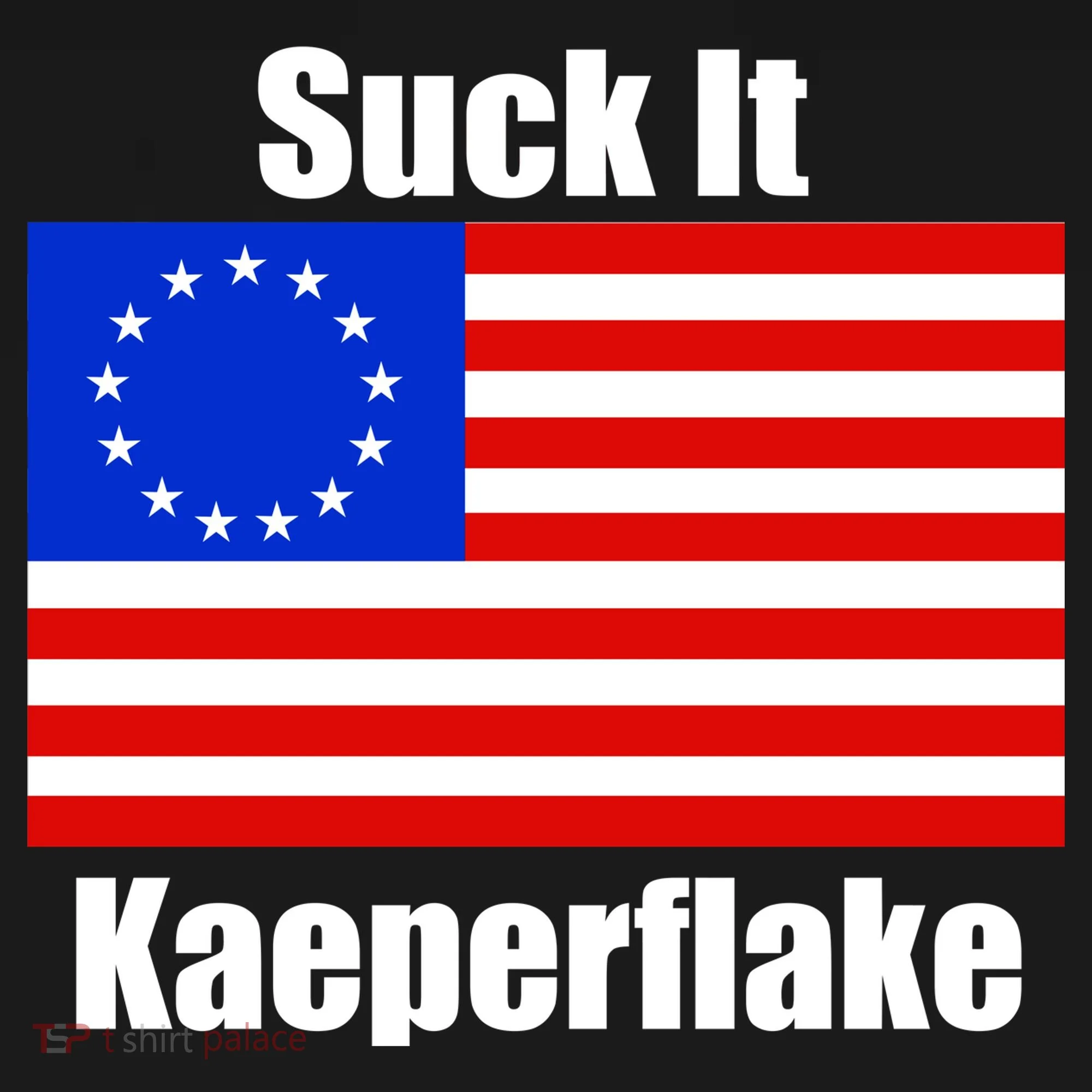 Suck It Kaeperflake Betsy Ross Flag Women's Hoodie