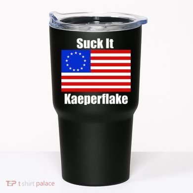 Suck It Kaeperflake Betsy Ross Flag Tumbler