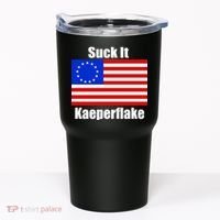 Suck It Kaeperflake Betsy Ross Flag Tumbler thumb 0