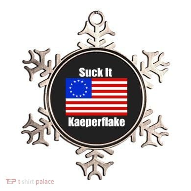 Suck It Kaeperflake Betsy Ross Flag Ornament