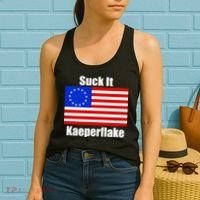 Suck It Kaeperflake Betsy Ross Flag Women's Tank Top thumb 2