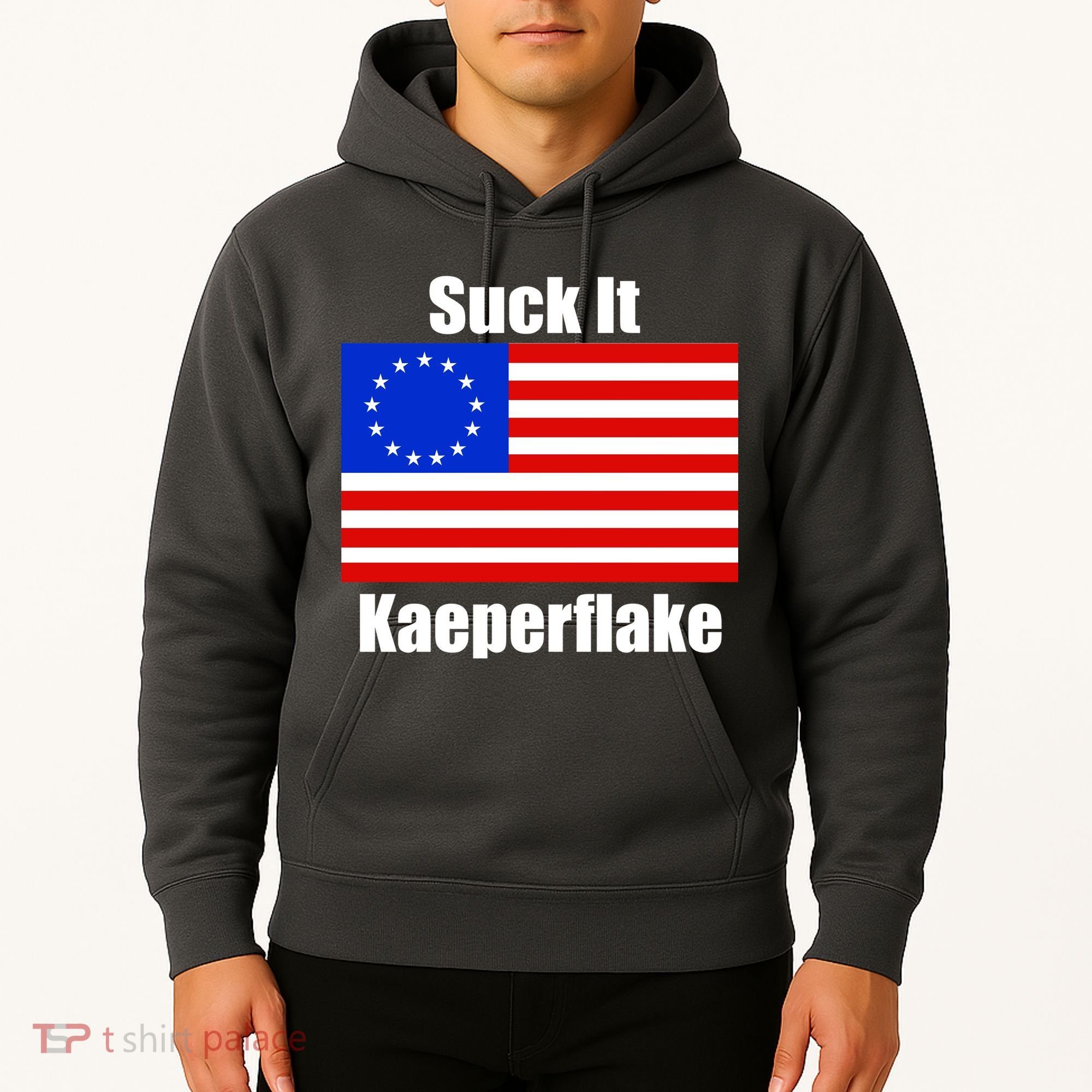 Suck It Kaeperflake Betsy Ross Flag Hoodie