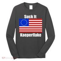 Suck It Kaeperflake Betsy Ross Flag Long Sleeve Shirt thumb 0
