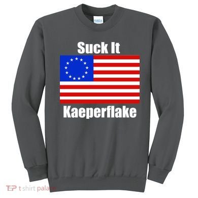 Suck It Kaeperflake Betsy Ross Flag Sweatshirt