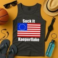 Suck It Kaeperflake Betsy Ross Flag Tank Top thumb 4