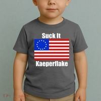 Suck It Kaeperflake Betsy Ross Flag Toddler T-Shirt thumb 2