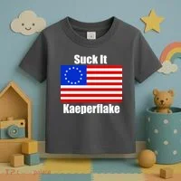Suck It Kaeperflake Betsy Ross Flag Toddler T-Shirt thumb 3