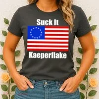 Suck It Kaeperflake Betsy Ross Flag Women's T-Shirt thumb 2
